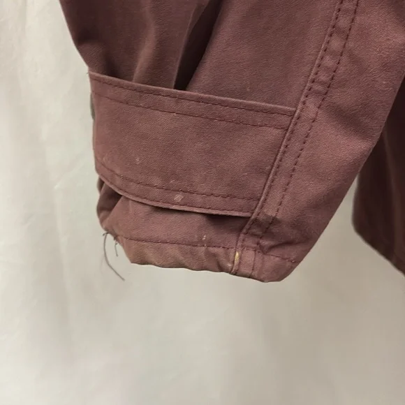 Driza-Bone Women’s Coat Size Large Maroon Water-resistant Aussie Ranger - Picture 6 of 11